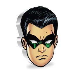 2022 DC Comics The Faces Of Gotham 2) ROBIN™ - Niue 2 dollars 1 oz silver coin