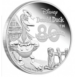 Niue 2 dollars 2014 Disney Classics 2) 80th Anniversary of Donald Duck - 1 oz silver coin