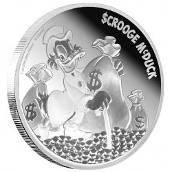 Niue 2 dollars 2015 Disney Classics 4) Scrooge McDuck - 1 oz silver coin
