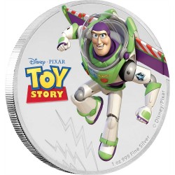 Niue 2 dollar 2018 Disney Pixar - Toy Story - Buzz Lightyear - 1 Oz. silver
