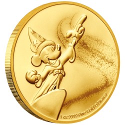 Niue 250 dollars 2019 Disney - Fantasia - 1 Oz. gold coin