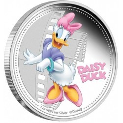 Niue 2 dollar 2014 Disney - Mickey & Friends collection - Katrien Duck - 1 Oz. zilver