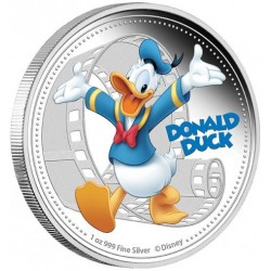 Niue 2 dollar 2014 Disney - Mickey & Friends collection - Donald Duck - 1 Oz. zilver