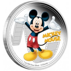 Niue 2 dollar 2014 Disney - Mickey & Friends collection - Mickey Mouse - 1 Oz. zilver