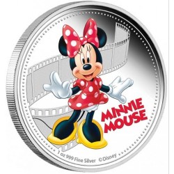 Niue 2 dollar 2014 Disney - Mickey & Friends collection - Minnie Mouse - 1 Oz. zilver