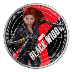 2020 Marvel BLACK WIDOW - Fiji 2 dollars oz silver coin