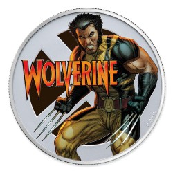 2020 Marvel WOLVERINE - Fiji 2 dollars oz silver coin