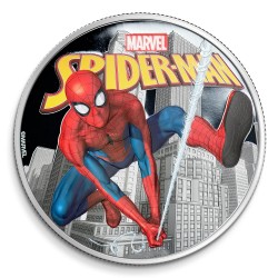 2022 Marvel SPIDER-MAN Fiji 1 dollar 1 oz silver coin PRESALE