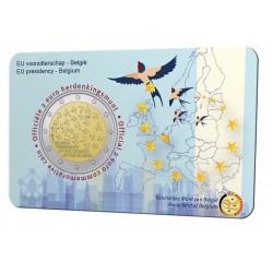 Belgie 2 euro 2024 Voorzitterschap EU BU coincard