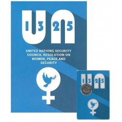 Malta 2 euro 2022 VN Resolutie Vrouwen Veiligheid Vrede BU coincard