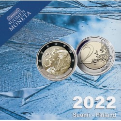 Finland 2 euro 2022 Erasmus Proof