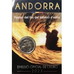 Andorra 2 euro 2023 Vuurfeesten van de Zomerzonnewende BU coincard
