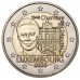 Luxemburg 2 euro 2023 Grondwet en Parlement - BU Coincard - Nederlands Muntteken