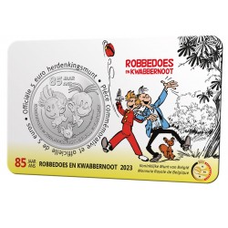 Belgie 5 euro 2023 Robbedoes BU in coincard