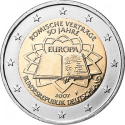 Duitsland 2 euro 2007 'Verdrag van Rome' UNC