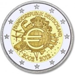 Duitsland 2 euro 2012 Tien Jaar Euro UNC