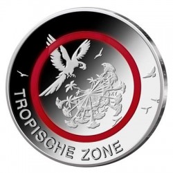 Duitsland 5 euro 2017 Tropische Zone UNC