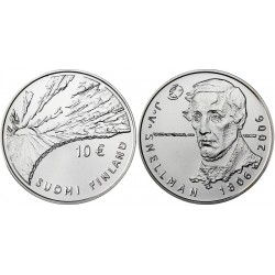 Finland 10 euro 2006 'J Snellman´ Unc