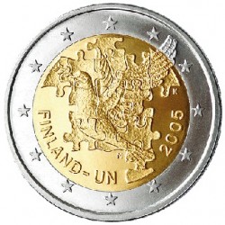 Finland 2 euro 2005 Verenigde Naties UNC
