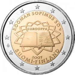 Finland 2 euro 2007 'Vedrag van Rome' UNC