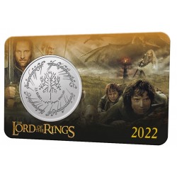 Malta 2,50 euro 2022 Lord Of The Rings BU in coincard