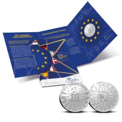 Nederland 5 euro 2022 Verdrag van Maastricht zilver proof