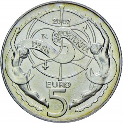 San Marino 5 euro 2007 'Vrijheid´ UNC