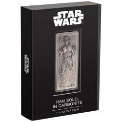 2022 Star Wars Han Solo in Carbonite™ - Niue 2 dollars 1 oz silver coin
