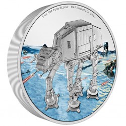 2022 Star Wars Vehicles 1) AT-AT Walker™ - Niue 10 dollars 5 oz silver coin