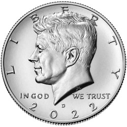 US Kennedy Half Dollar 2022 - D