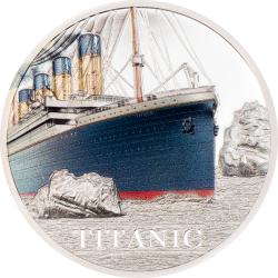 Cook Islands 20 dollars 2022 TITANIC - 3 oz silver coin