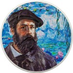 Cook Islands 10 dollars 2023 Masters of Art - CLAUDE MONET - 2 oz silver coin