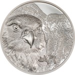 Mongolia 500 Togrog 2023 - MONGOLIAN FALCON - 1 oz silver coin (05-2023)