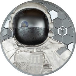 Cook Islands 20 dollars 2024 ASTRONAUT Real Heroes - 3 oz silver coin (05-2024)