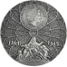 Niue 5 dollars 2021 Aeternitas - Notre Dame de Paris - 2 oz silver coin