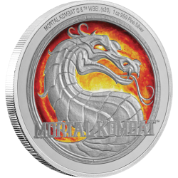 2020 MORTAL KOMBAT Arcade Games - Niue 2 dollars 1oz silver coin