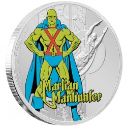 2020 Justice League 60 years 6) MARTIAN MANHUNTER™ - Niue 2 dollars 1 oz silver coin