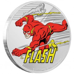 2020 Justice League 60 years 7)  THE FLASH™ - Niue 2 dollars 1 oz silver coin