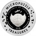 Palau 20 dollars 2021 - REVERIE By Mucha Micropuzzle Treasures - 3 oz silver coin 20$