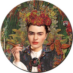 Palau 20 dollars 2023 Frida Kahlo la Maravilla Great Micromosaic Passion II - 3 oz silver proof coin 20$