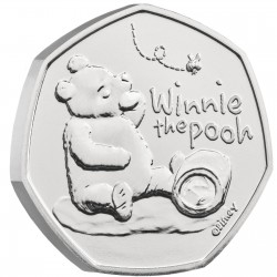 2020 Disney Classic - Winnie the Pooh - UK United Kingdom 50 pence BU coin