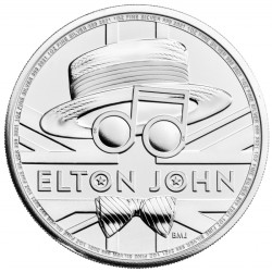 United Kingdom 2 pounds 2020 - Music Legends ELTON JOHN 1 oz silver coin